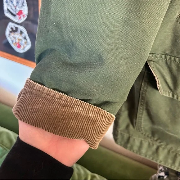 L.L Bean Adirondack Jacket Barn
Chore Green Coat Animal Graphic Lined Women’s L - Picture 10 of 12